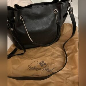 Patricia Nash Black Leather Bag
